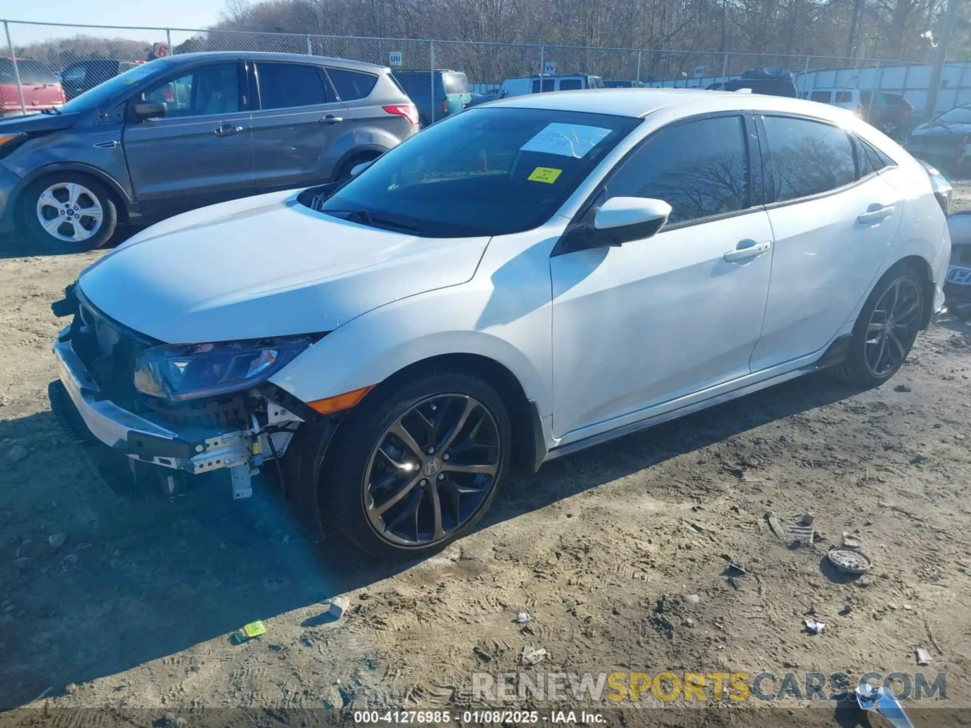 2 Photograph of a damaged car SHHFK7G49MU218191 HONDA CIVIC 2021