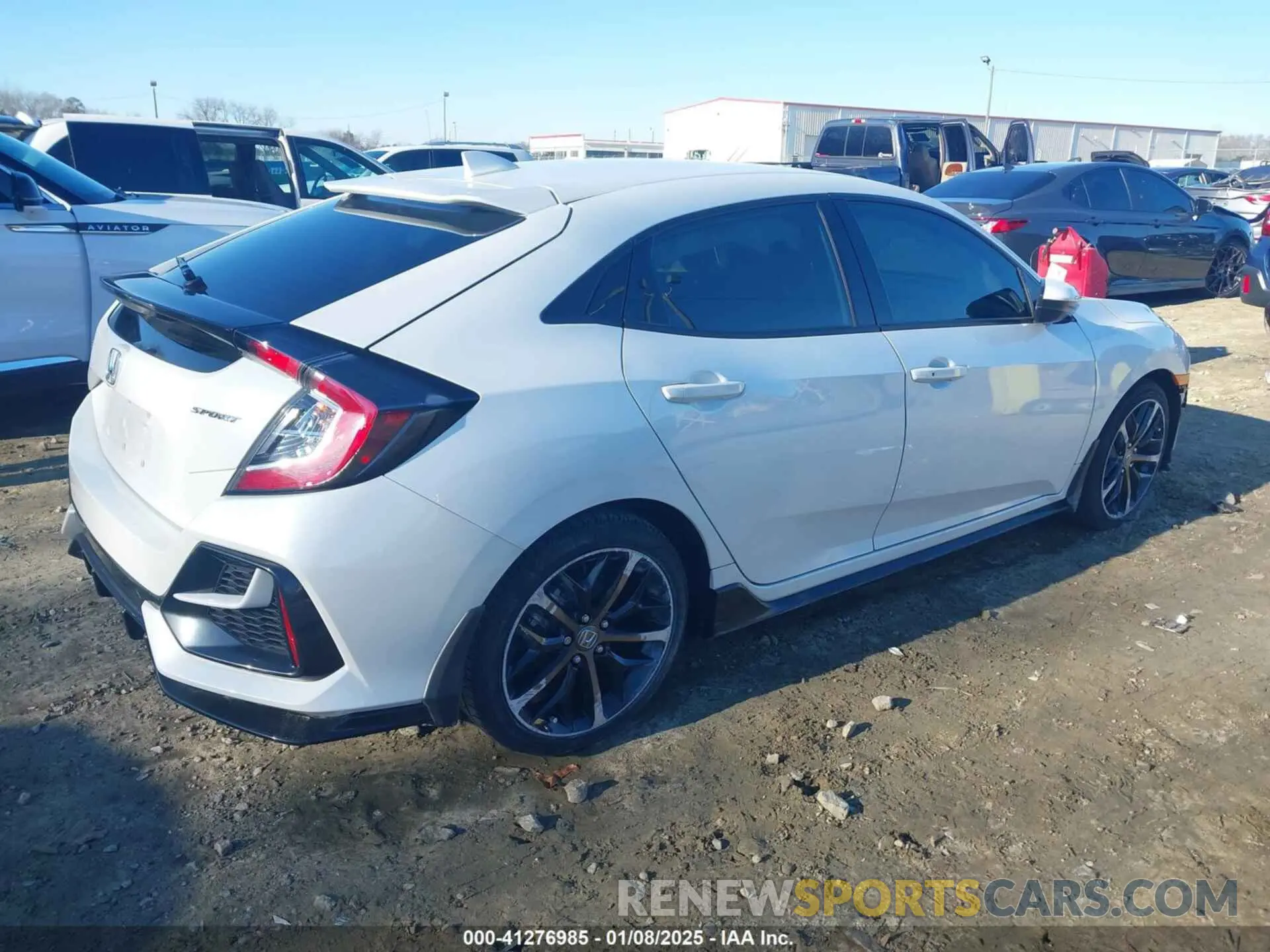 4 Photograph of a damaged car SHHFK7G49MU218191 HONDA CIVIC 2021