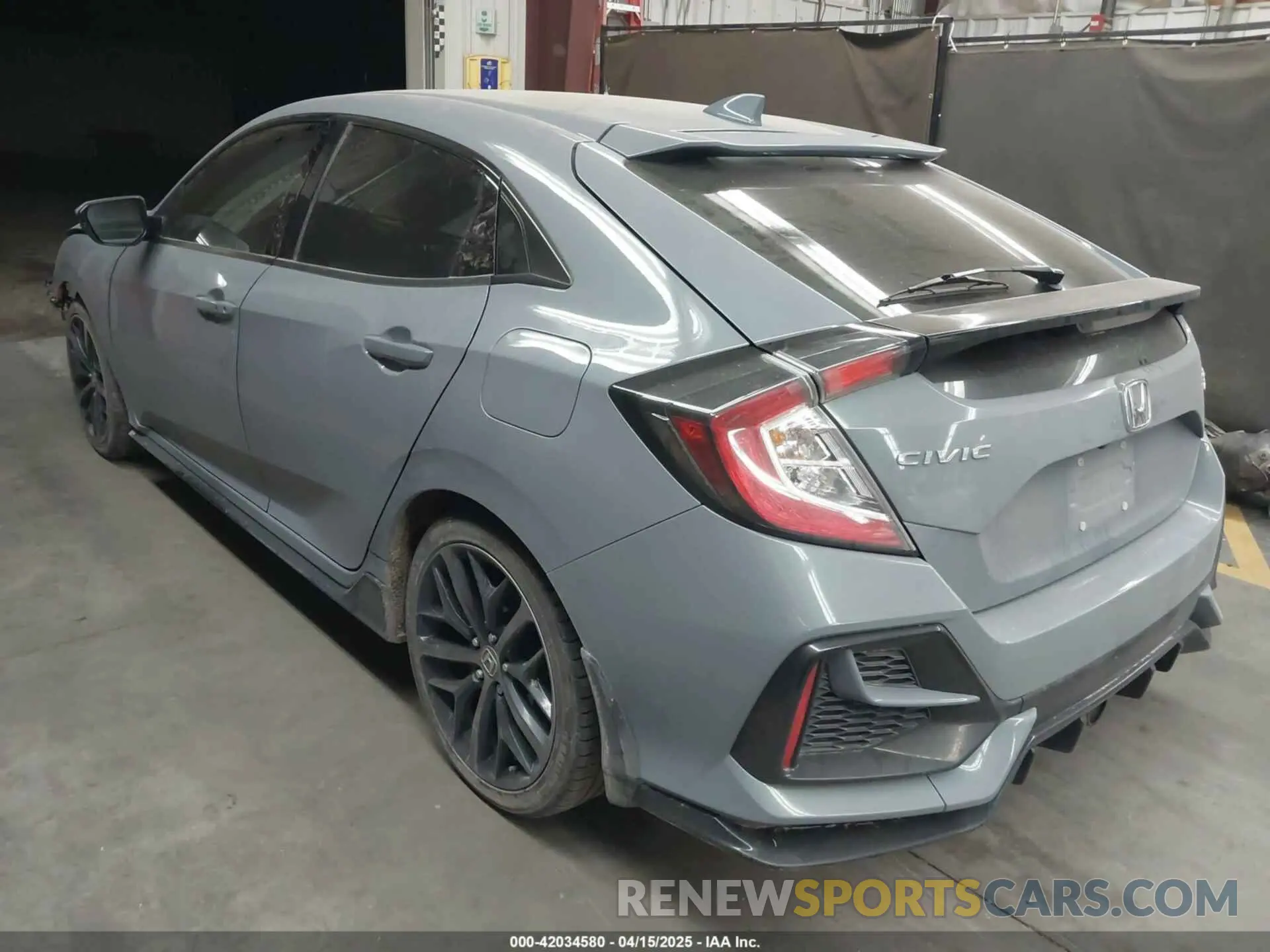 3 Photograph of a damaged car SHHFK7G91MU205818 HONDA CIVIC 2021