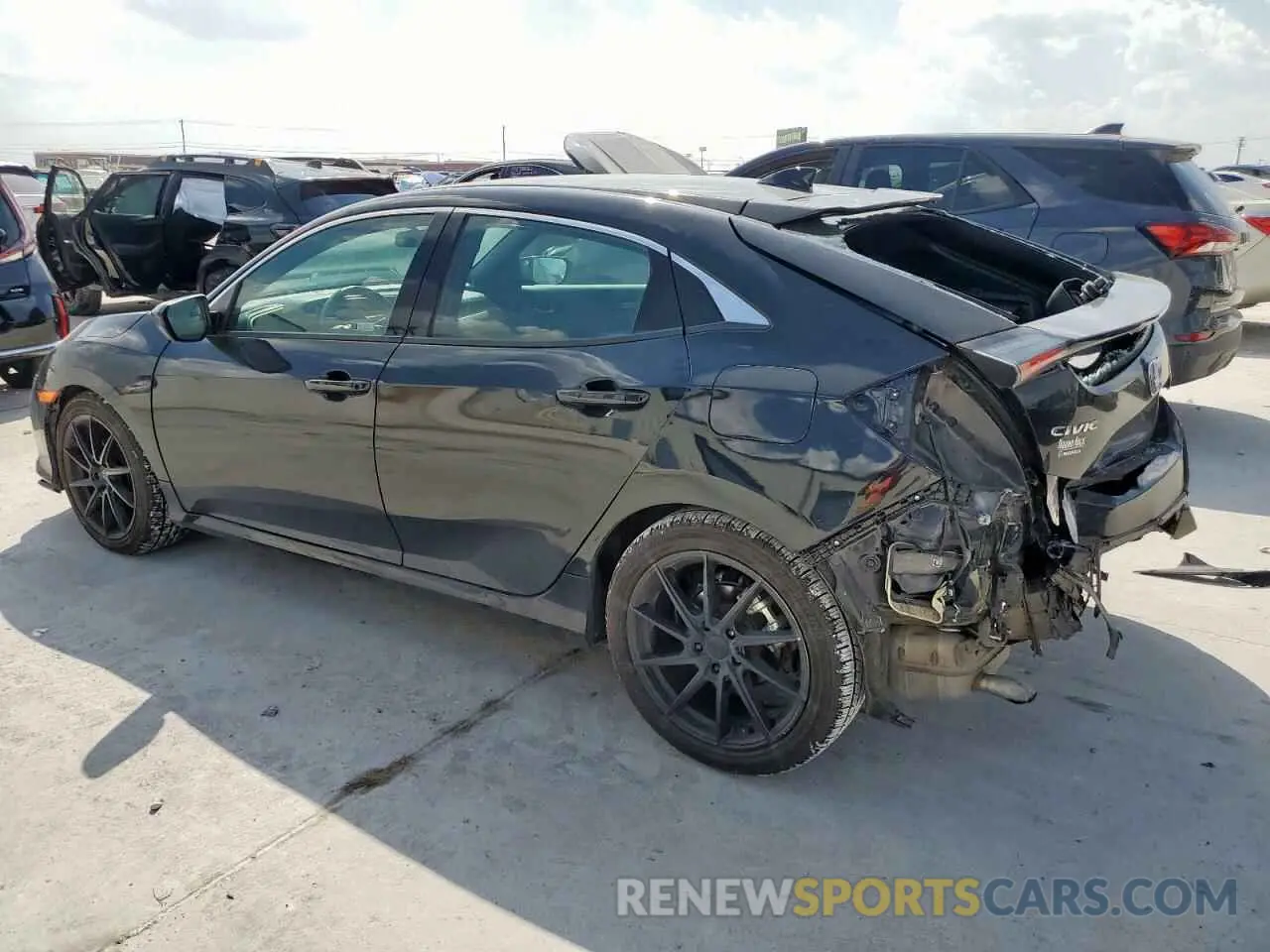 2 Photograph of a damaged car SHHFK7H39MU203910 HONDA CIVIC 2021