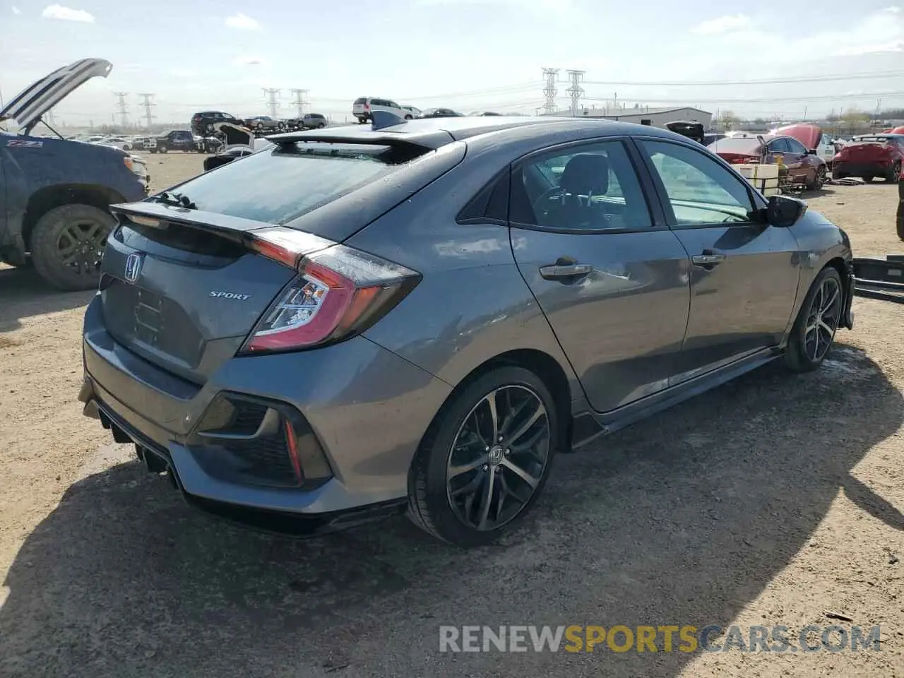 3 Photograph of a damaged car SHHFK7H40MU211290 HONDA CIVIC 2021