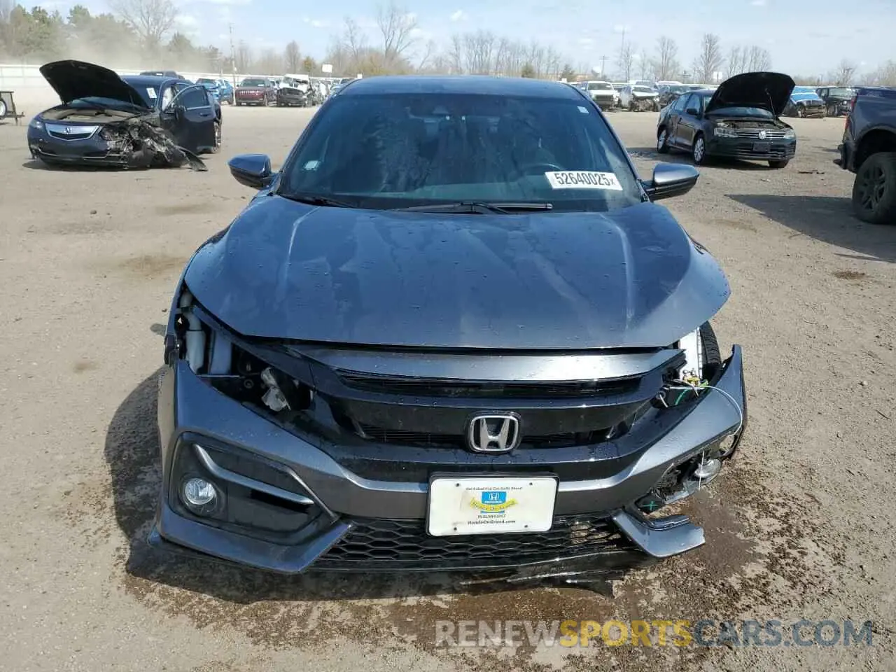 5 Photograph of a damaged car SHHFK7H40MU211290 HONDA CIVIC 2021