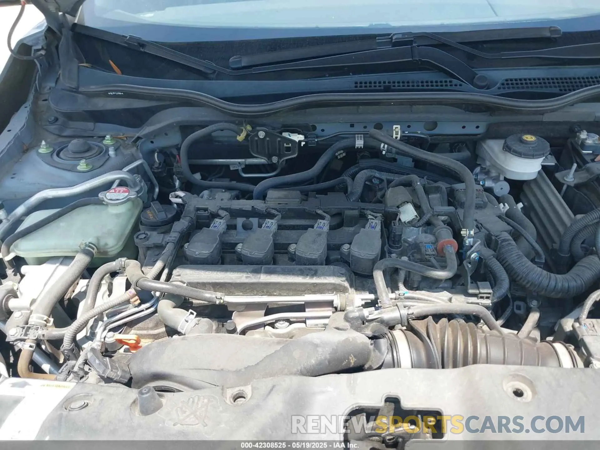 10 Photograph of a damaged car SHHFK7H40MU211595 HONDA CIVIC 2021