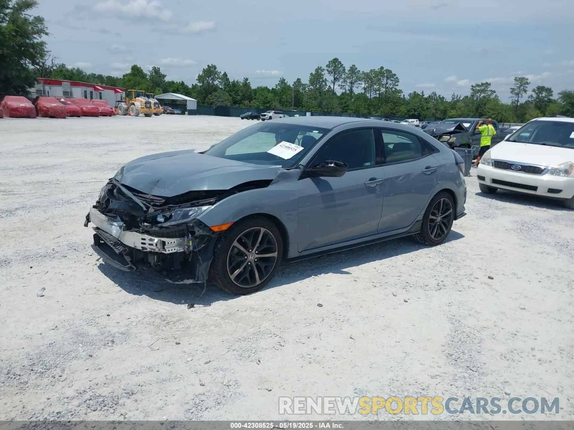 2 Photograph of a damaged car SHHFK7H40MU211595 HONDA CIVIC 2021