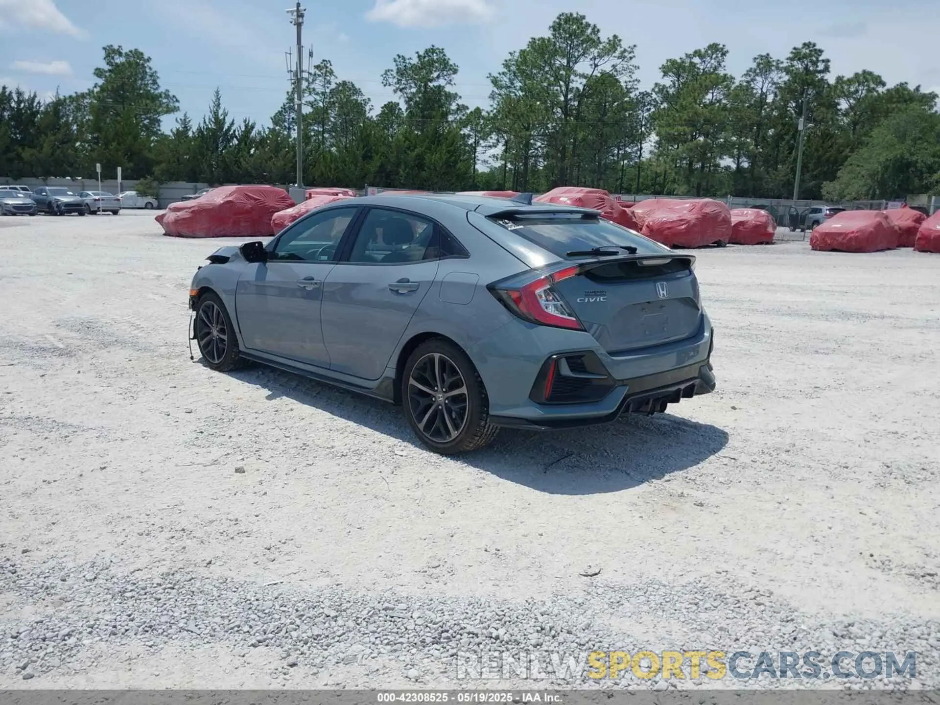 3 Photograph of a damaged car SHHFK7H40MU211595 HONDA CIVIC 2021