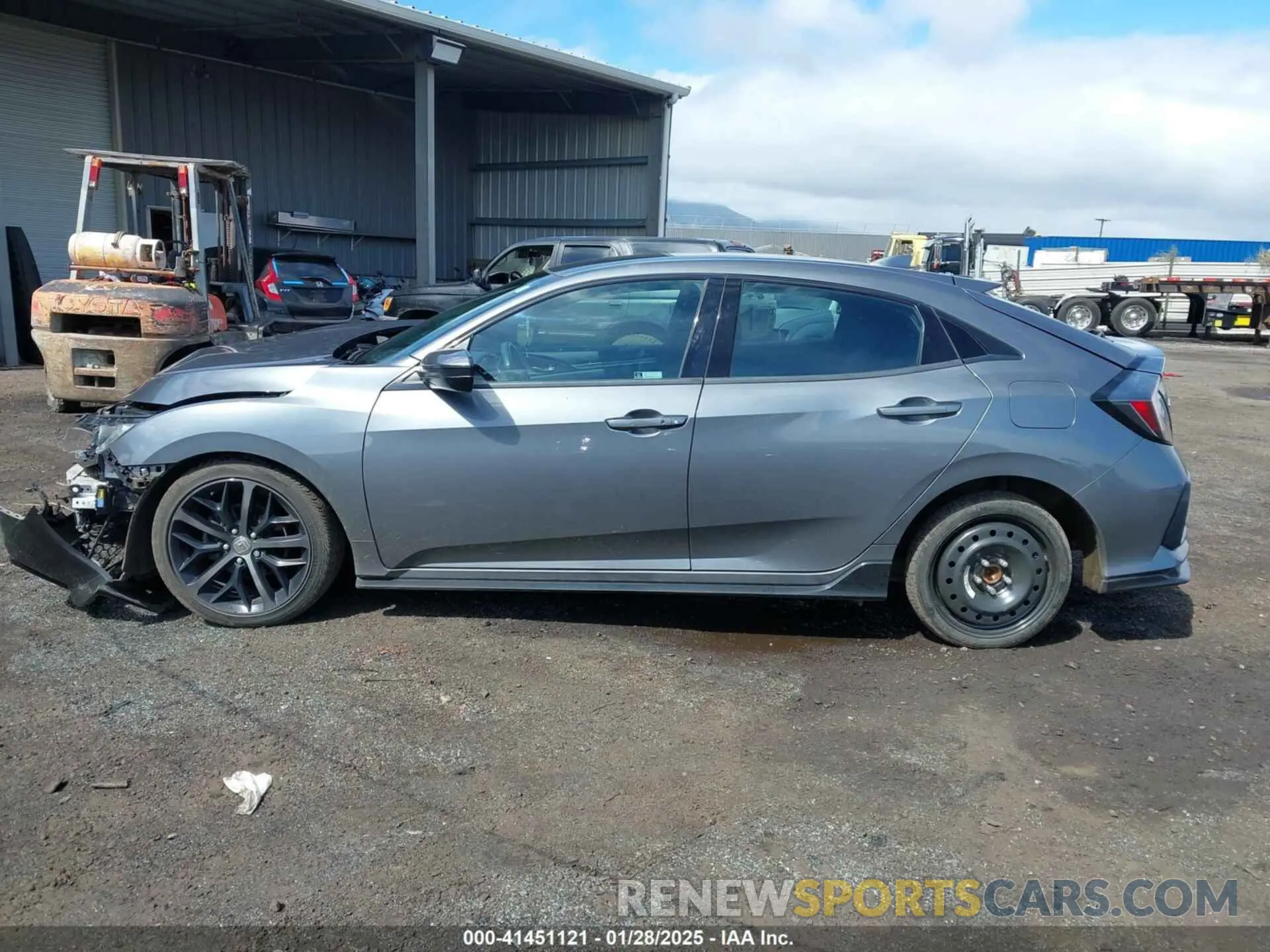 14 Photograph of a damaged car SHHFK7H40MU222581 HONDA CIVIC 2021