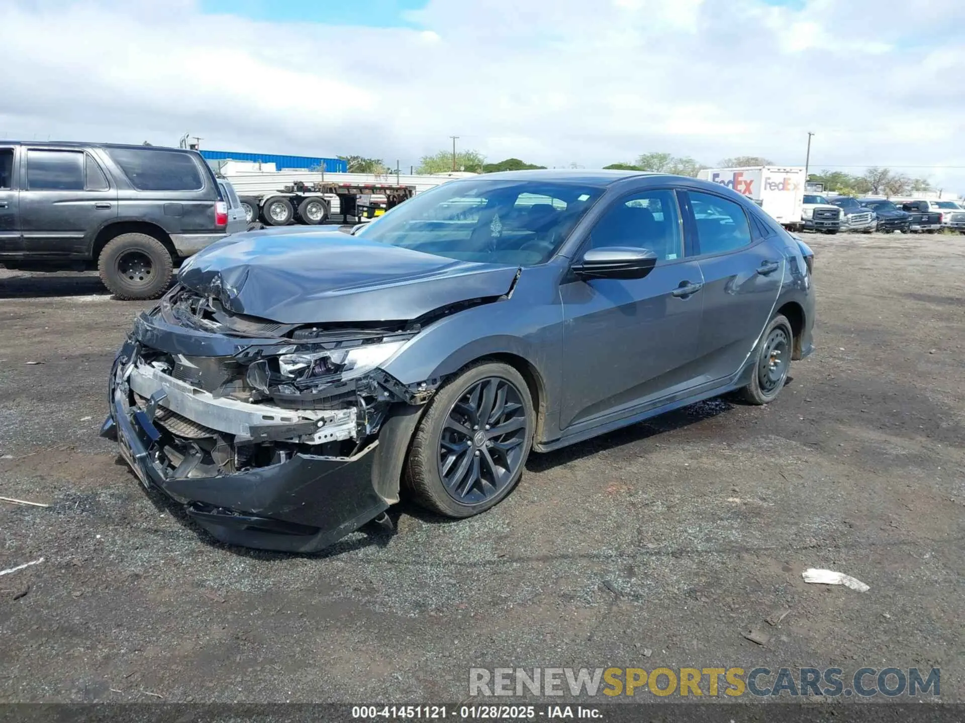 2 Photograph of a damaged car SHHFK7H40MU222581 HONDA CIVIC 2021