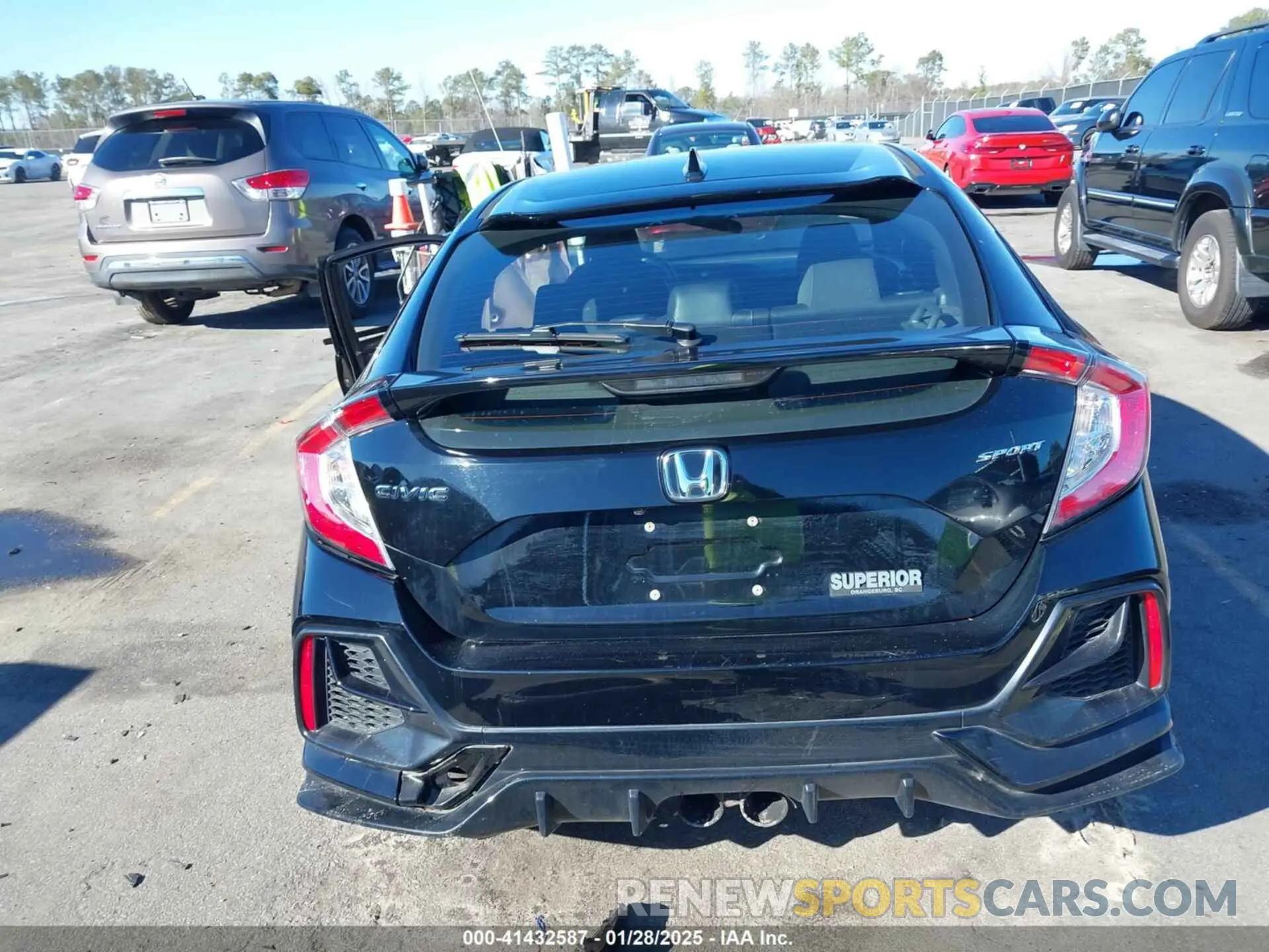 16 Photograph of a damaged car SHHFK7H40MU222628 HONDA CIVIC 2021