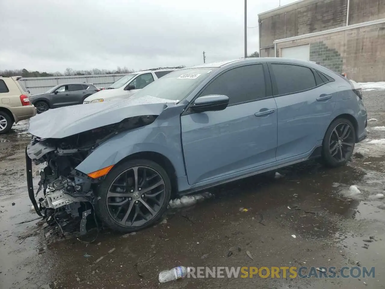 1 Photograph of a damaged car SHHFK7H40MU225156 HONDA CIVIC 2021