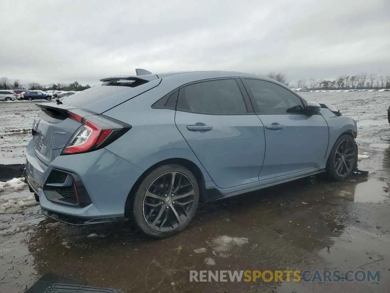 3 Photograph of a damaged car SHHFK7H40MU225156 HONDA CIVIC 2021