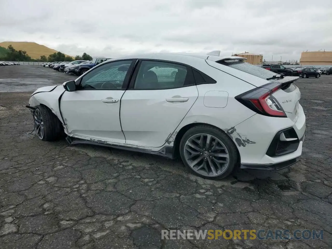 2 Photograph of a damaged car SHHFK7H40MU402806 HONDA CIVIC 2021