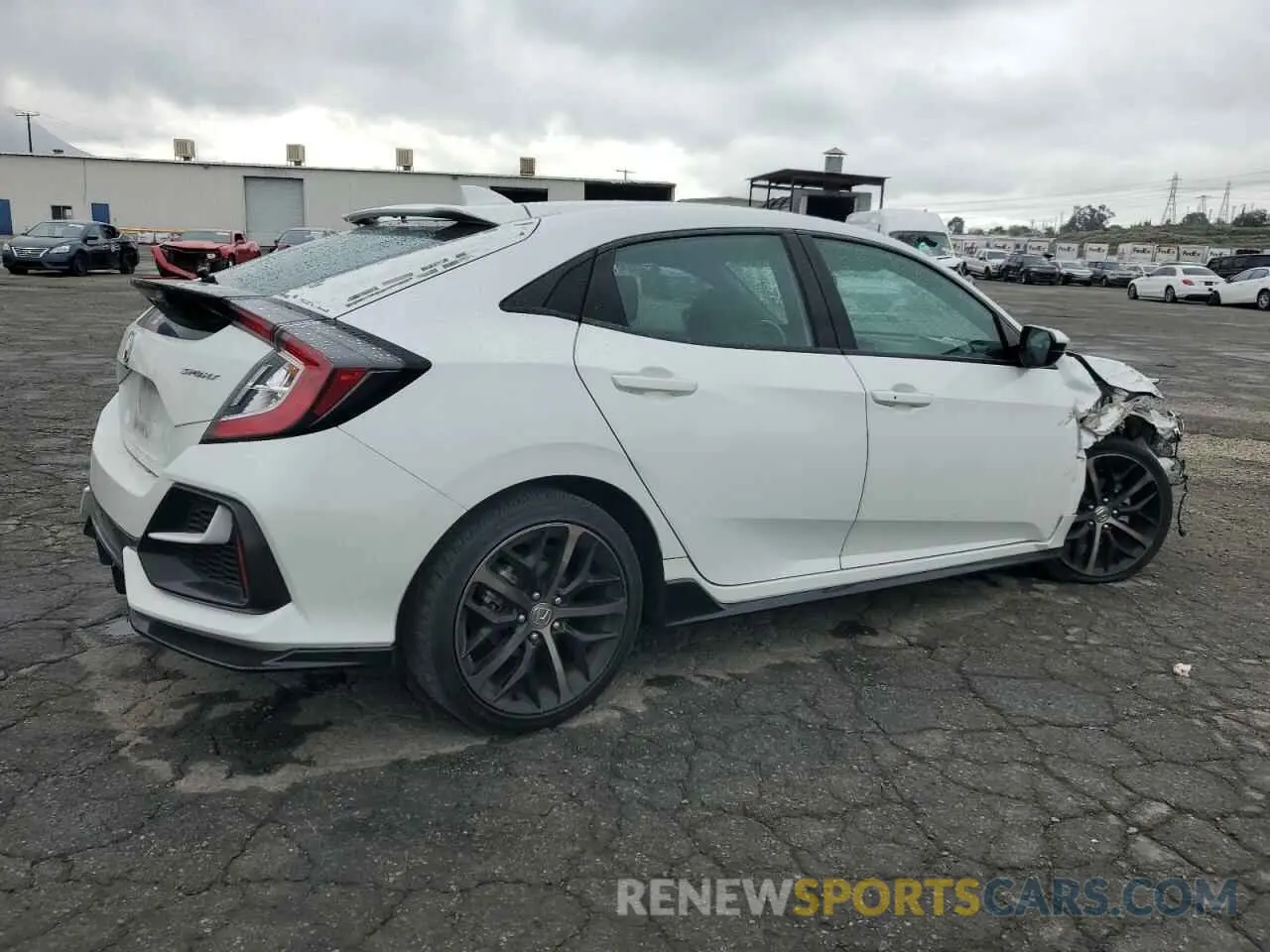 3 Photograph of a damaged car SHHFK7H40MU402806 HONDA CIVIC 2021