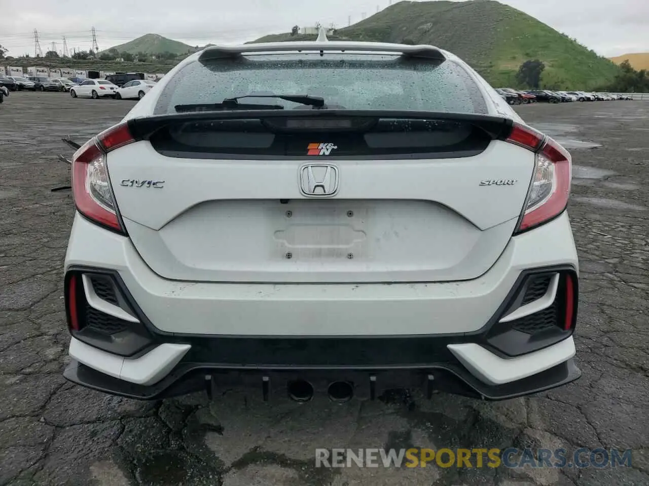 6 Photograph of a damaged car SHHFK7H40MU402806 HONDA CIVIC 2021