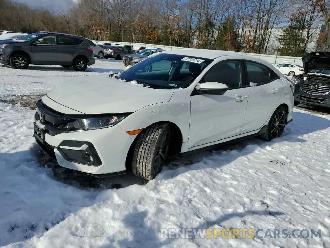 1 Photograph of a damaged car SHHFK7H40MU407911 HONDA CIVIC 2021