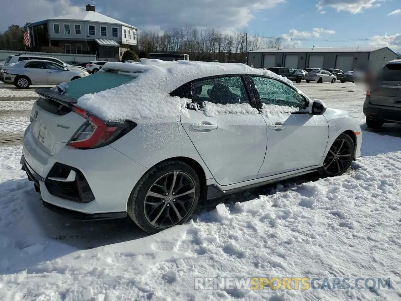 3 Photograph of a damaged car SHHFK7H40MU407911 HONDA CIVIC 2021