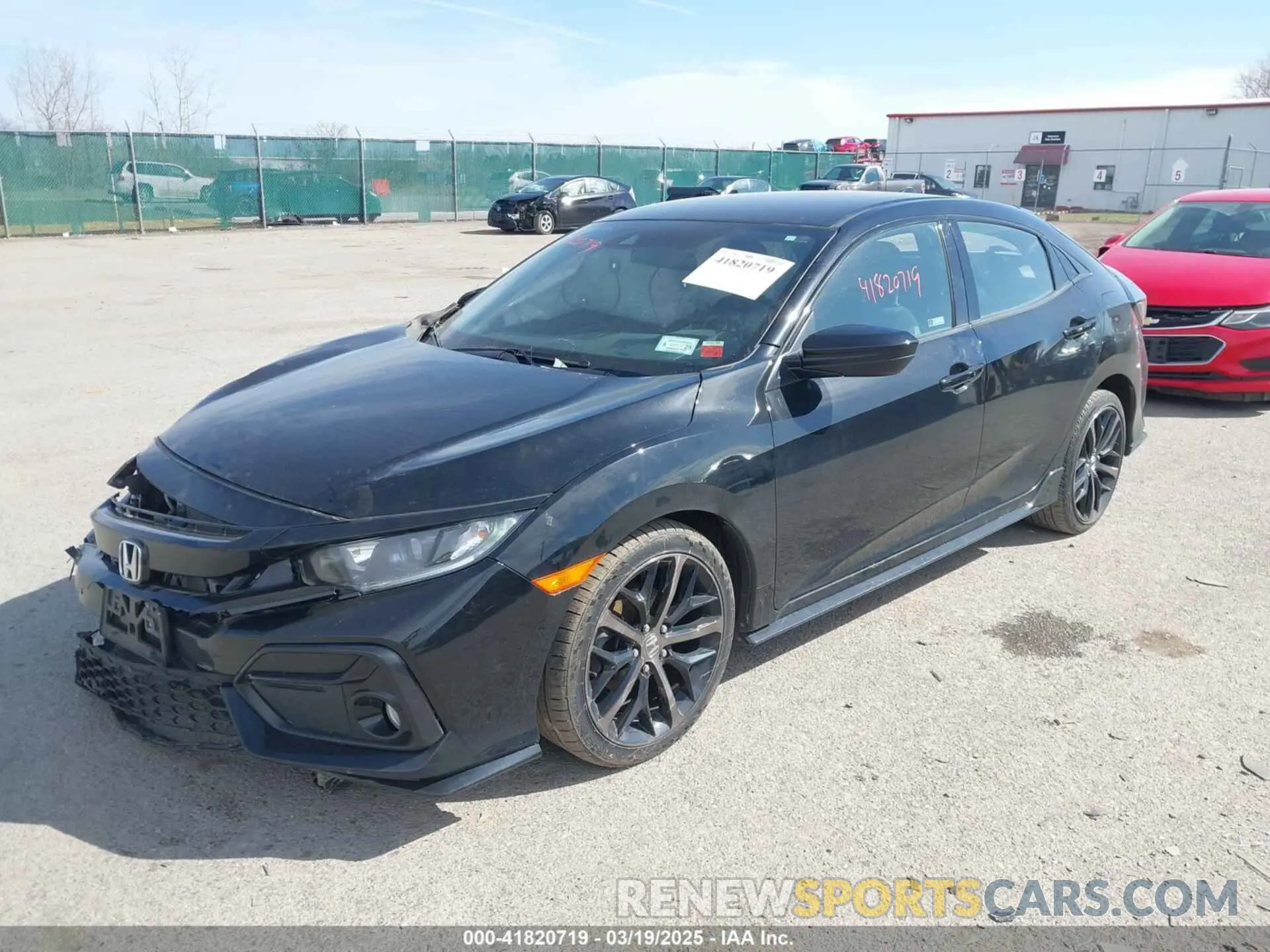 2 Photograph of a damaged car SHHFK7H40MU408315 HONDA CIVIC 2021
