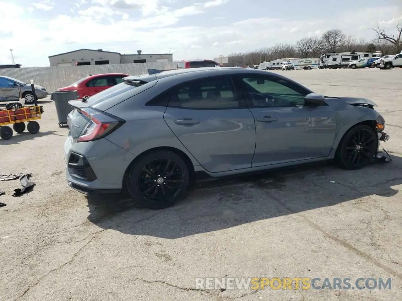 3 Photograph of a damaged car SHHFK7H41MU211167 HONDA CIVIC 2021