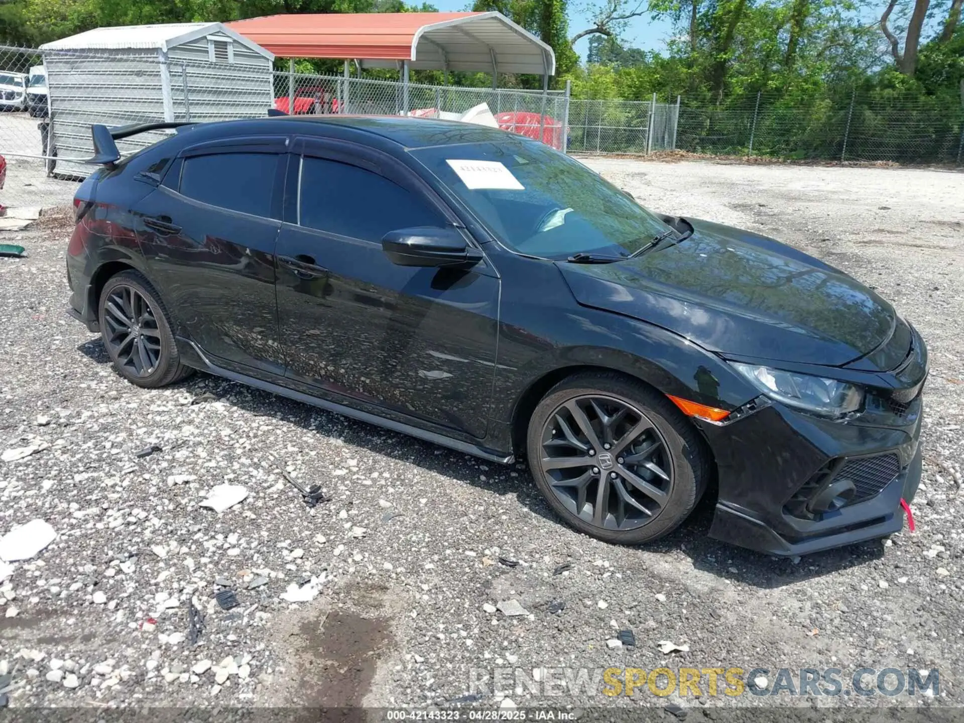 1 Photograph of a damaged car SHHFK7H41MU215641 HONDA CIVIC 2021