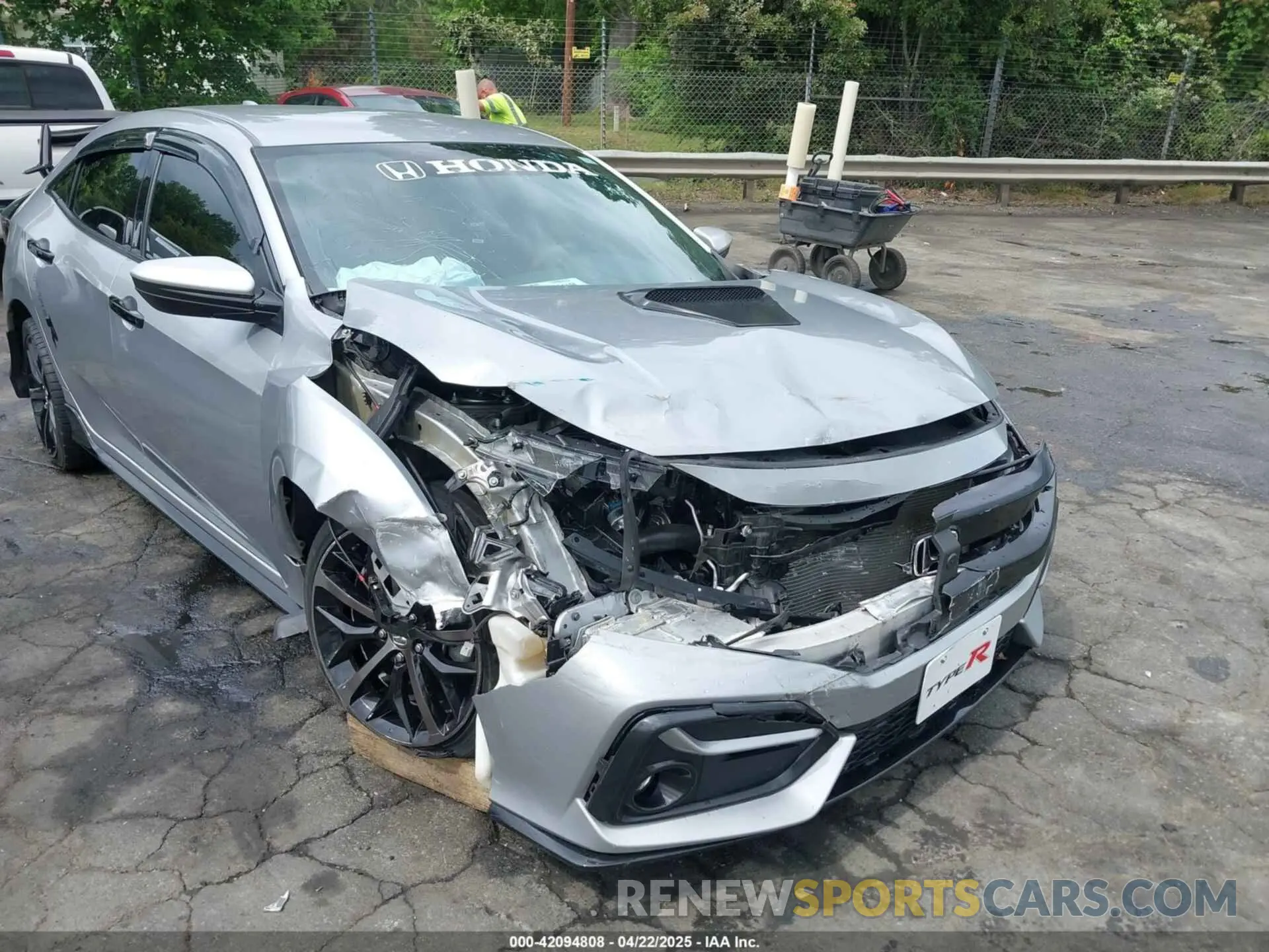 6 Photograph of a damaged car SHHFK7H41MU216594 HONDA CIVIC 2021