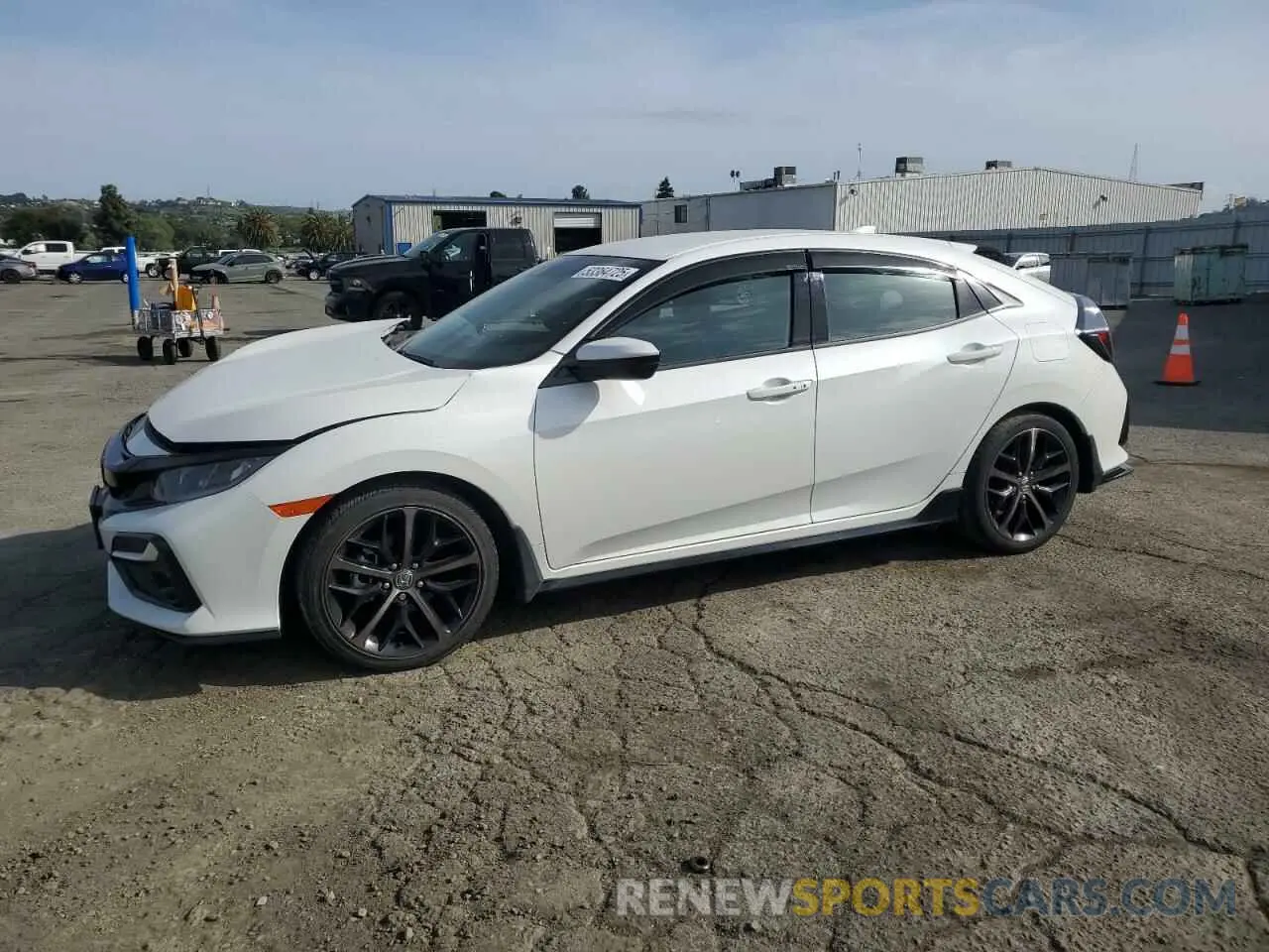 1 Photograph of a damaged car SHHFK7H41MU410607 HONDA CIVIC 2021