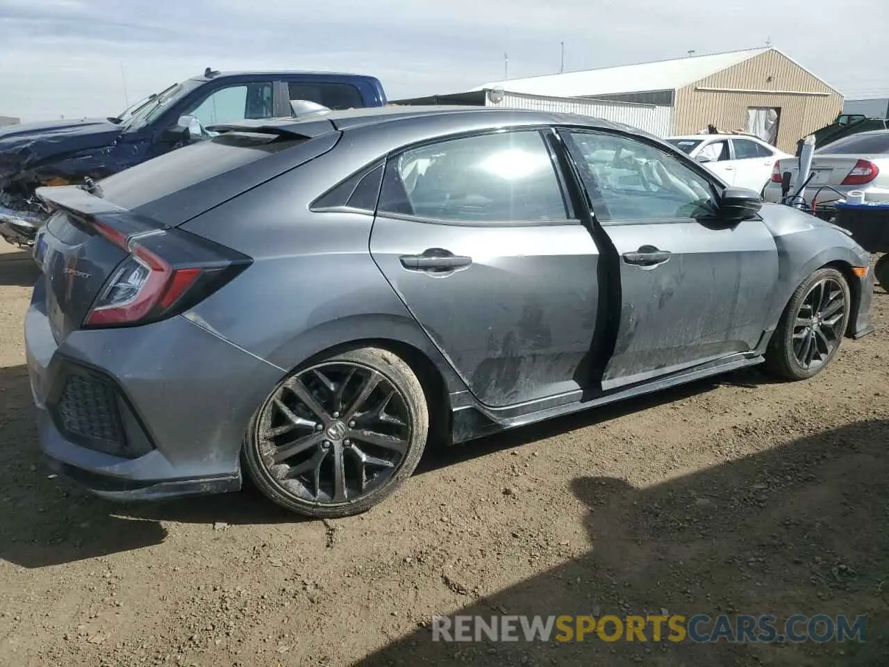 3 Photograph of a damaged car SHHFK7H41MU416133 HONDA CIVIC 2021