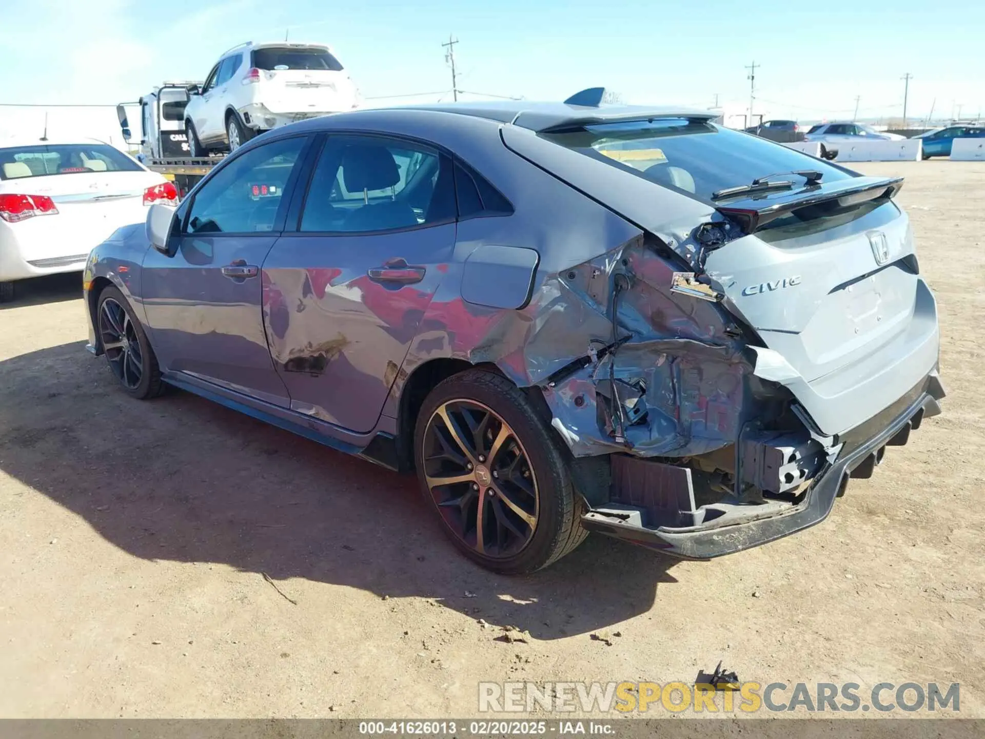 3 Photograph of a damaged car SHHFK7H41MU424068 HONDA CIVIC 2021