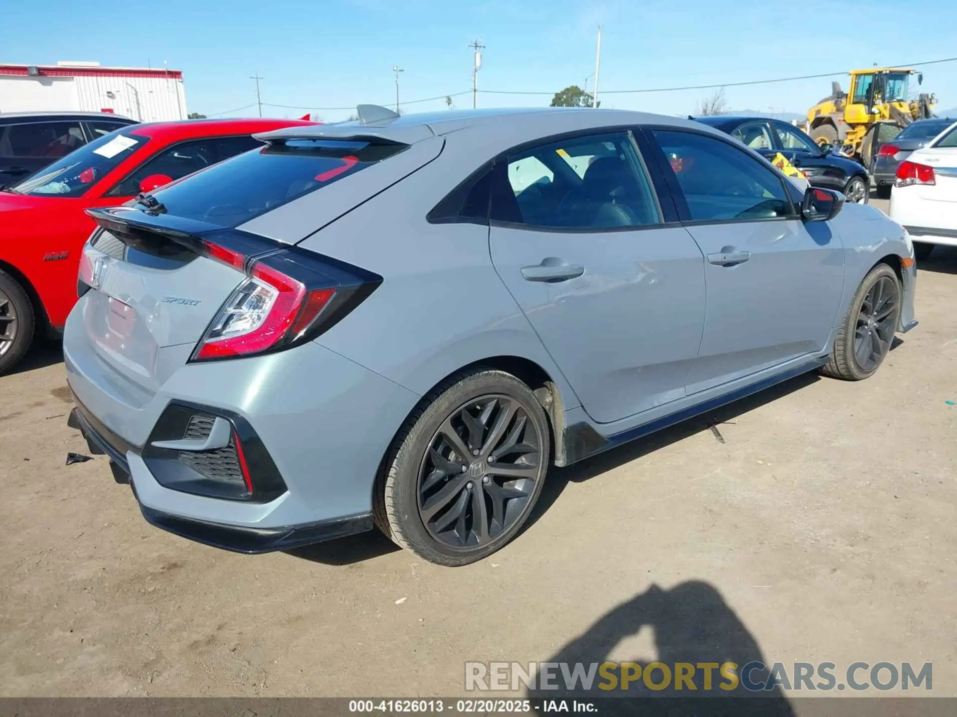 4 Photograph of a damaged car SHHFK7H41MU424068 HONDA CIVIC 2021