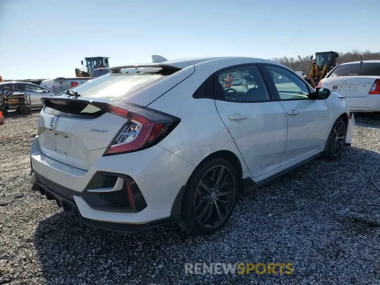 1 Photograph of a damaged car SHHFK7H42MU201375 HONDA CIVIC 2021