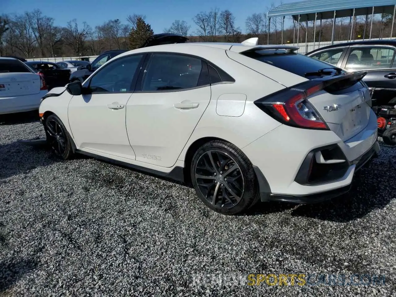 4 Photograph of a damaged car SHHFK7H42MU201375 HONDA CIVIC 2021