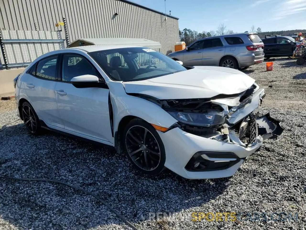 9 Photograph of a damaged car SHHFK7H42MU201375 HONDA CIVIC 2021