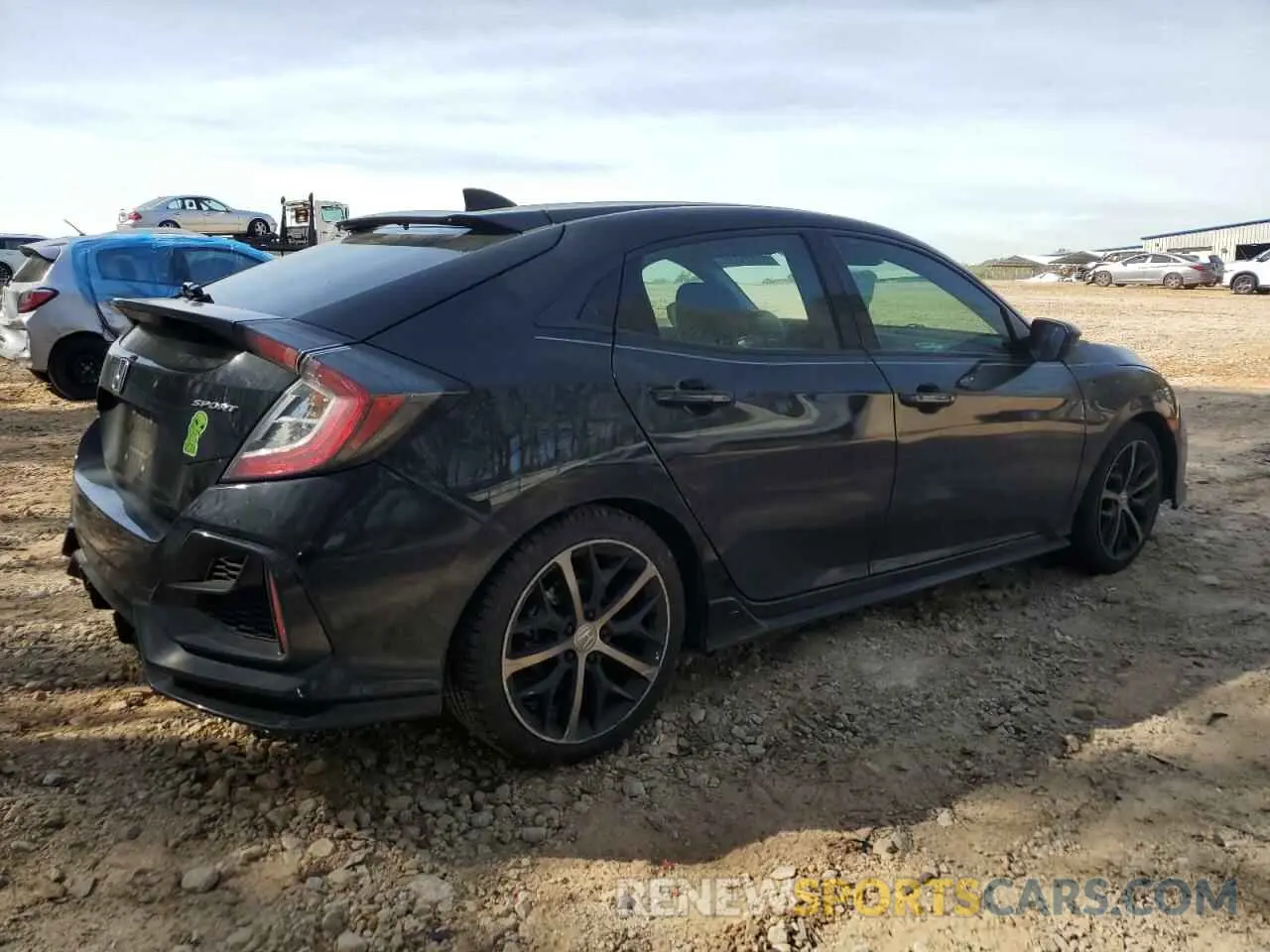 3 Photograph of a damaged car SHHFK7H42MU204230 HONDA CIVIC 2021