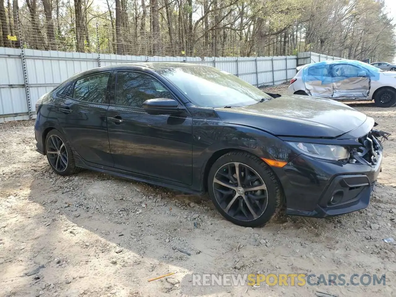 4 Photograph of a damaged car SHHFK7H42MU204230 HONDA CIVIC 2021