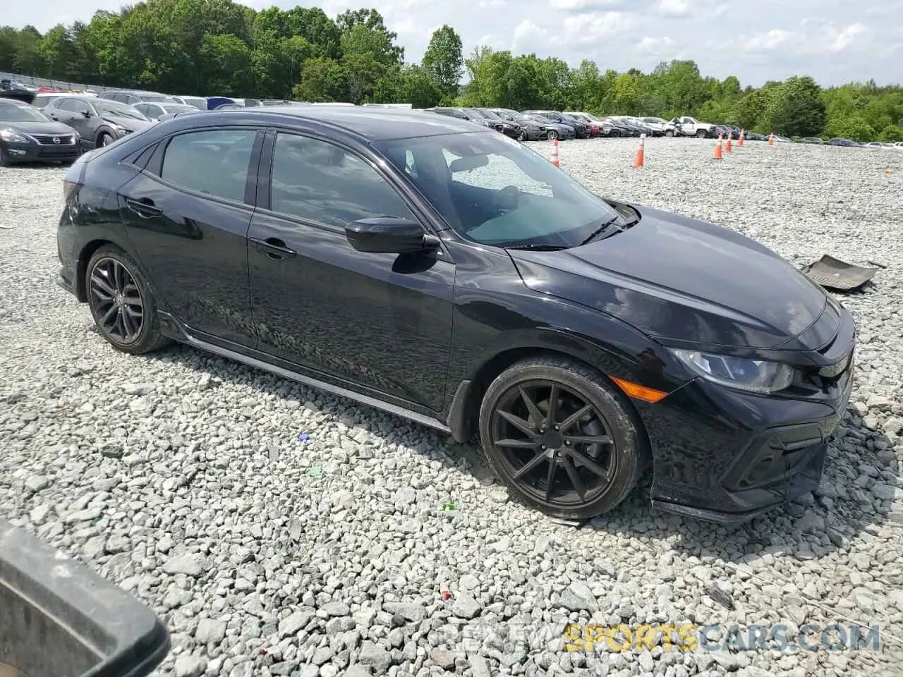 4 Photograph of a damaged car SHHFK7H42MU205698 HONDA CIVIC 2021