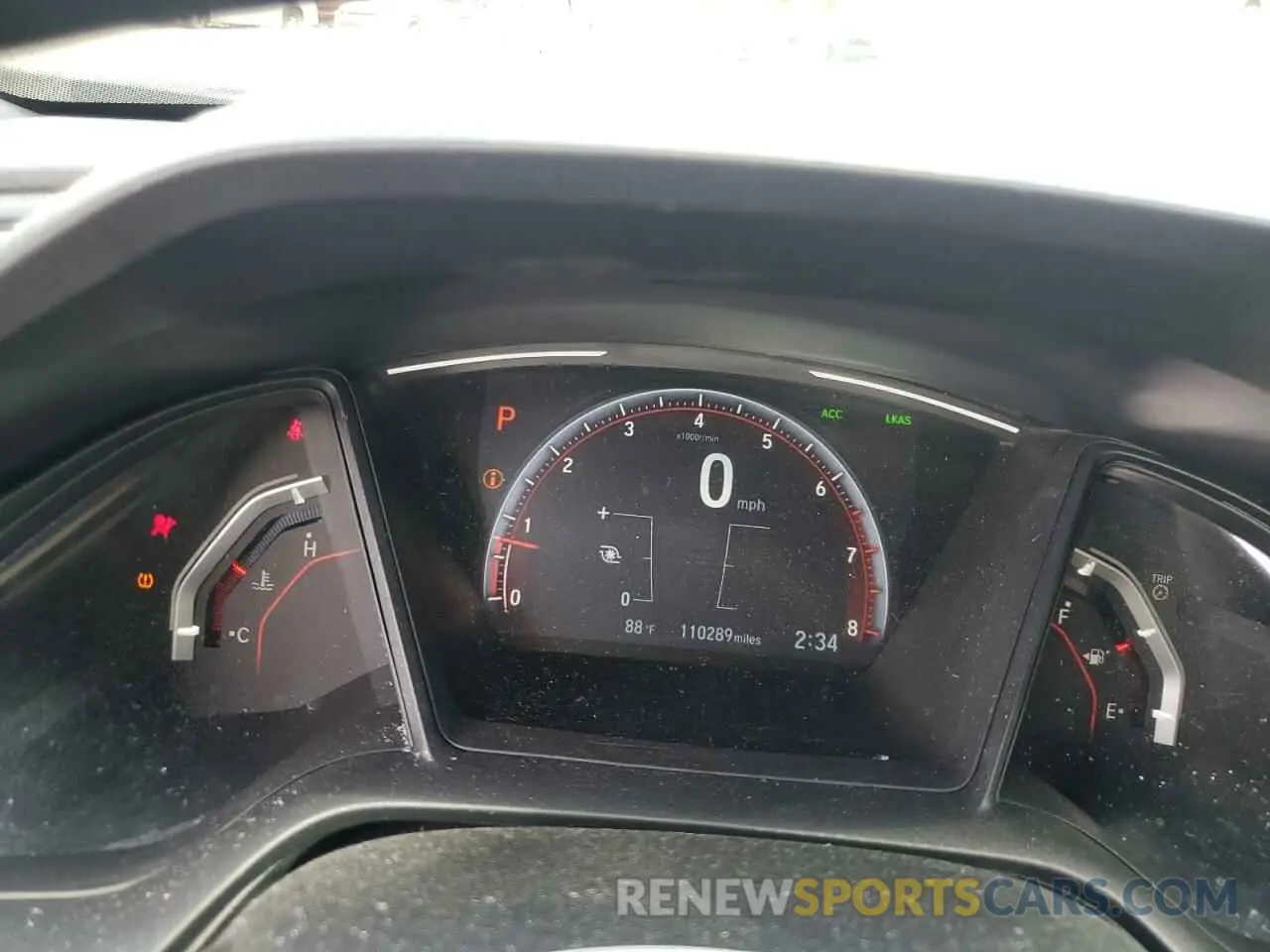 9 Photograph of a damaged car SHHFK7H42MU205698 HONDA CIVIC 2021