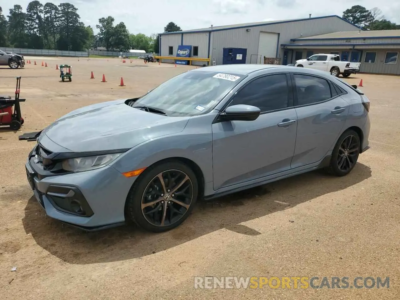 1 Photograph of a damaged car SHHFK7H42MU211162 HONDA CIVIC 2021
