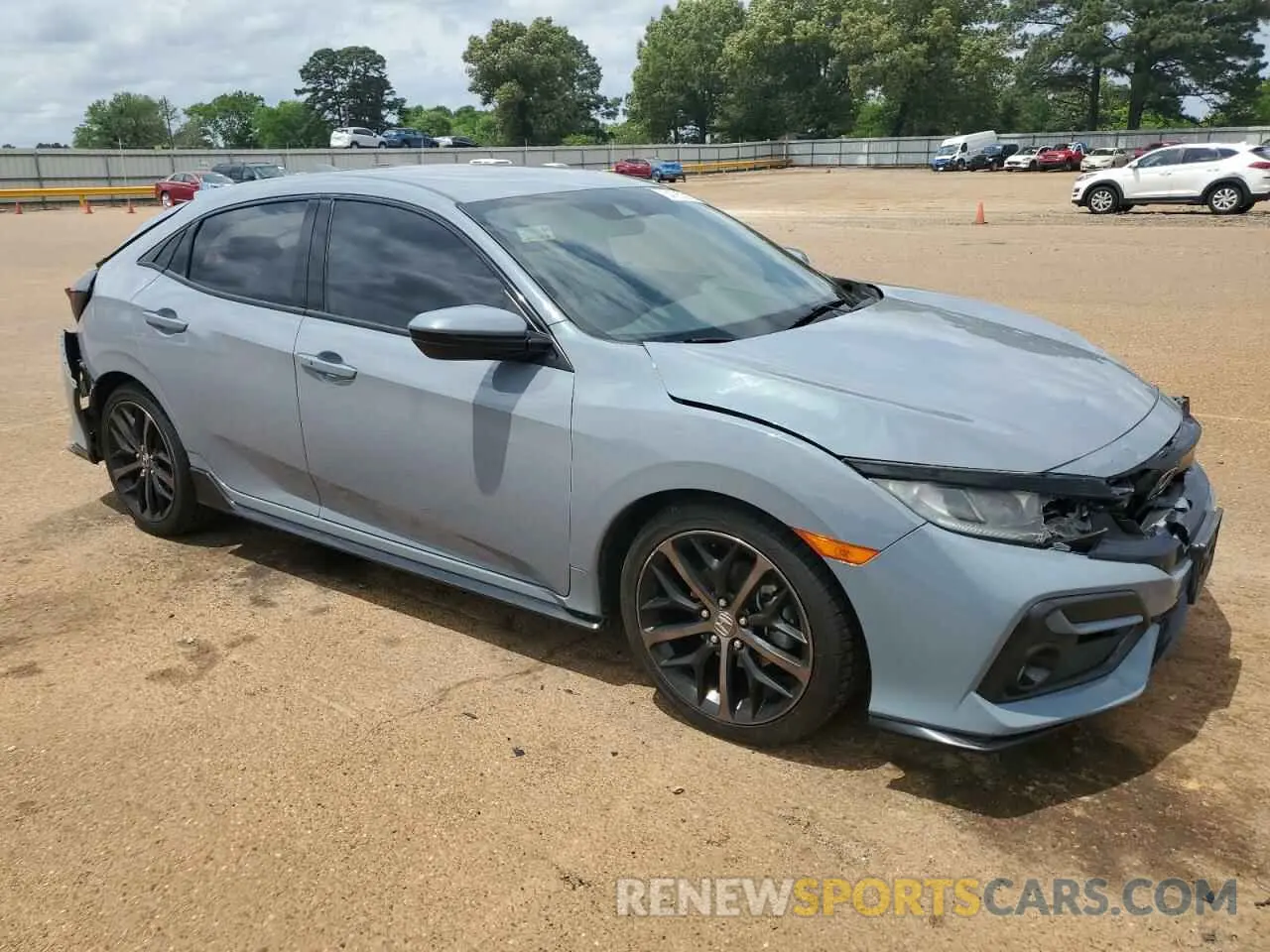 4 Photograph of a damaged car SHHFK7H42MU211162 HONDA CIVIC 2021