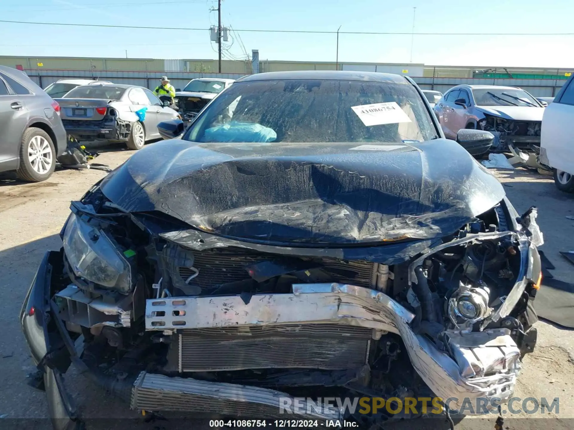 12 Photograph of a damaged car SHHFK7H42MU213378 HONDA CIVIC 2021
