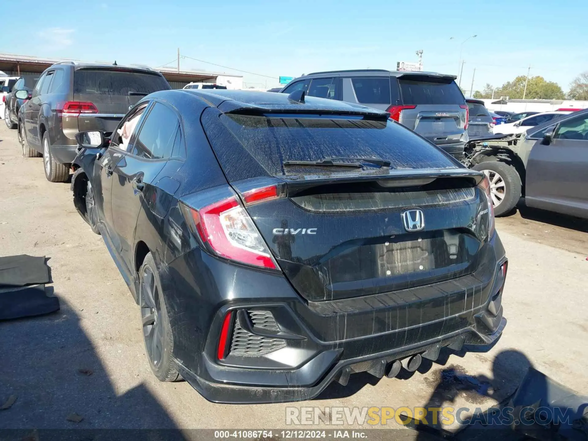 3 Photograph of a damaged car SHHFK7H42MU213378 HONDA CIVIC 2021