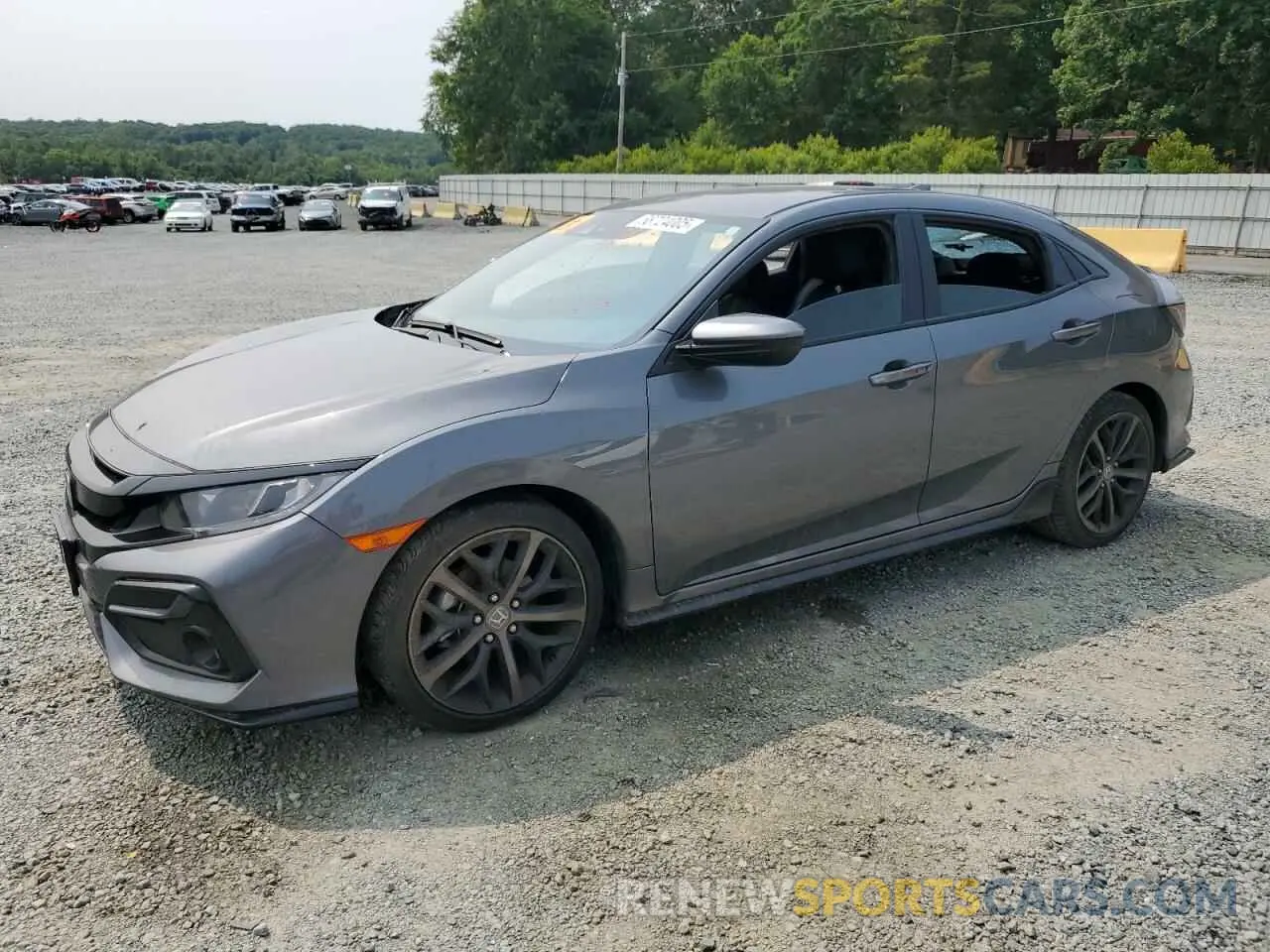 1 Photograph of a damaged car SHHFK7H42MU221299 HONDA CIVIC 2021