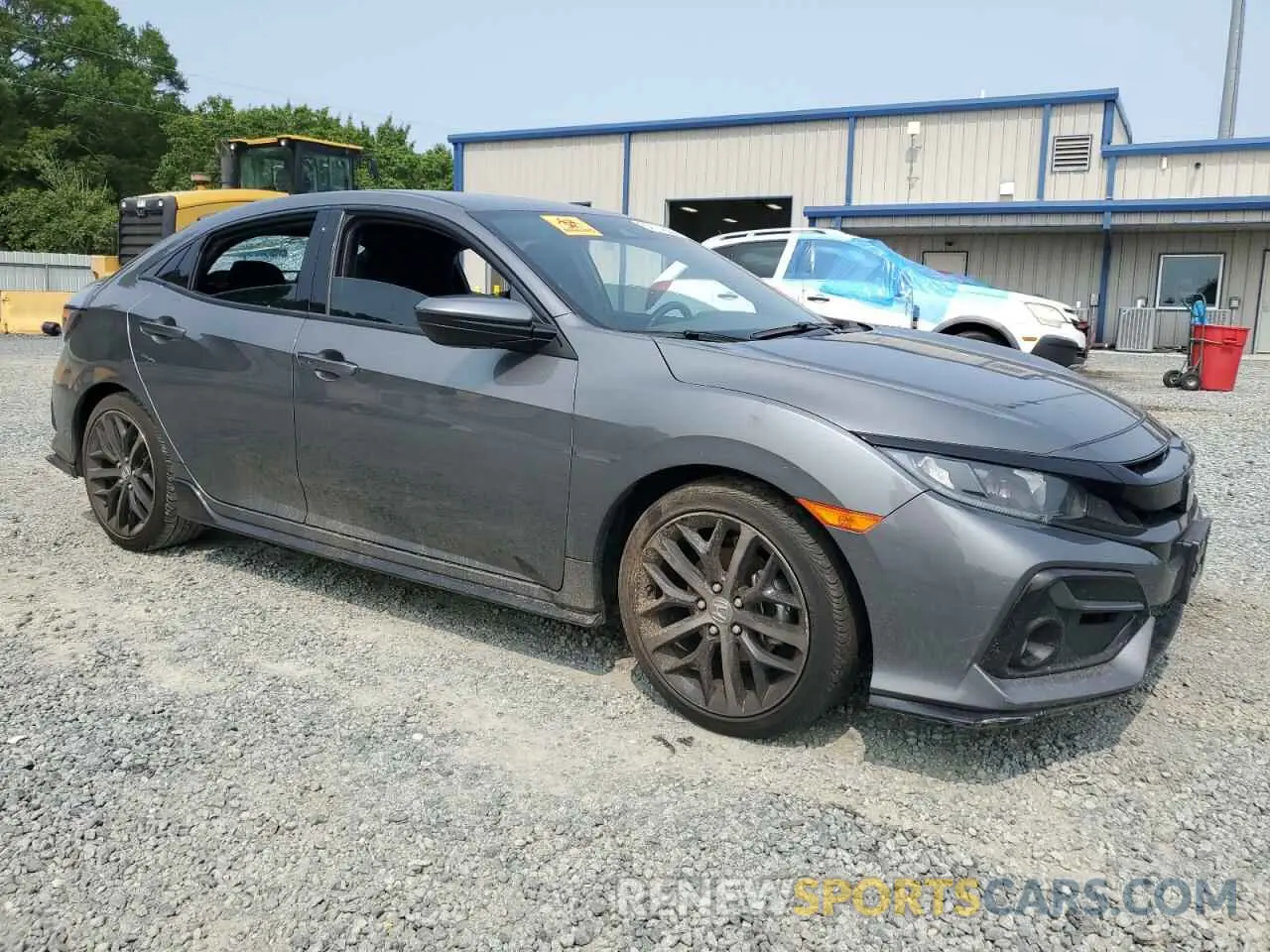 4 Photograph of a damaged car SHHFK7H42MU221299 HONDA CIVIC 2021