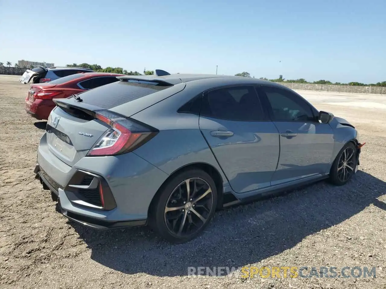 3 Photograph of a damaged car SHHFK7H42MU225644 HONDA CIVIC 2021