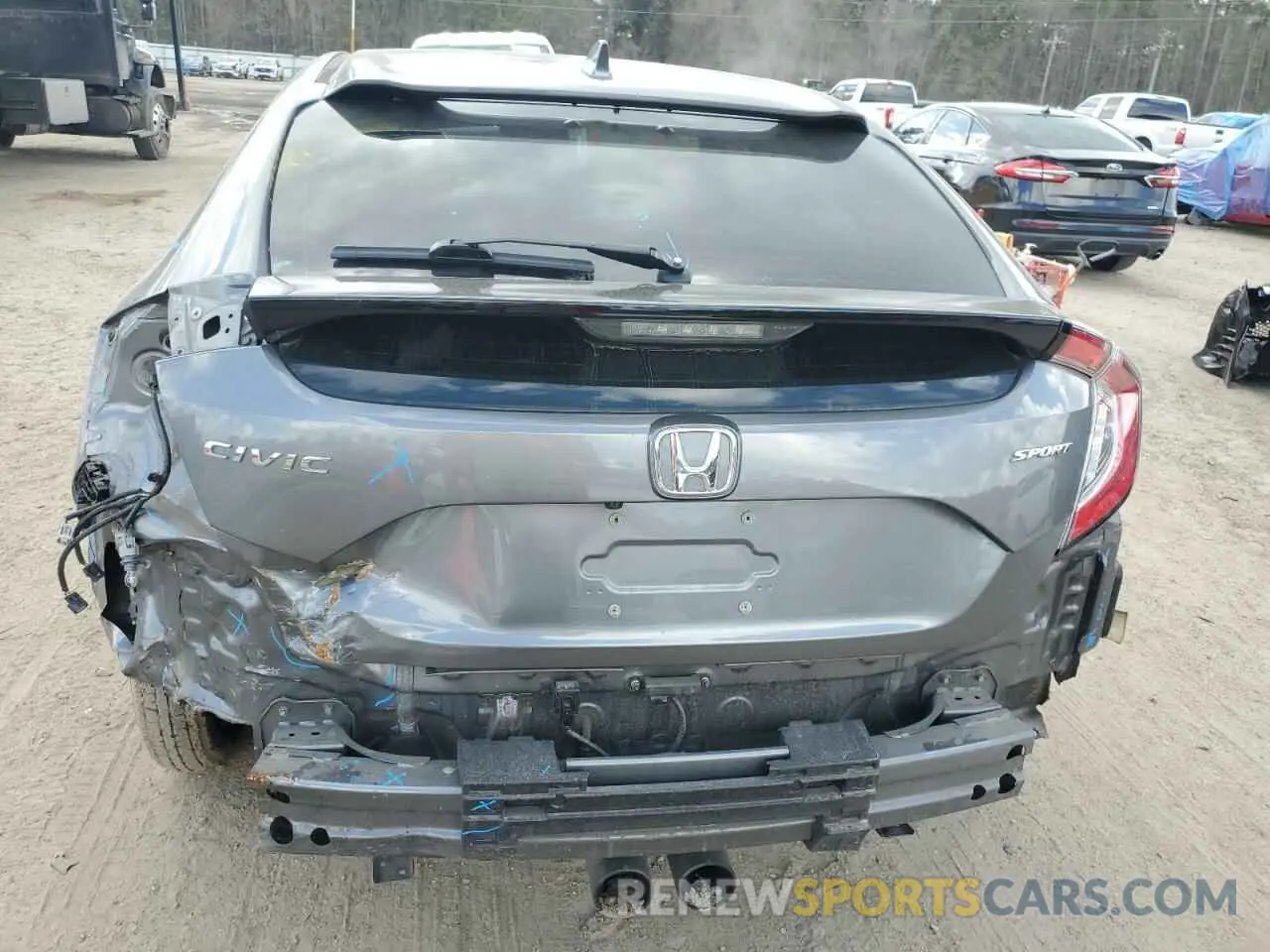 6 Photograph of a damaged car SHHFK7H42MU407005 HONDA CIVIC 2021