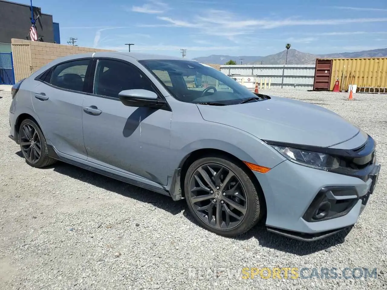 4 Photograph of a damaged car SHHFK7H42MU409188 HONDA CIVIC 2021