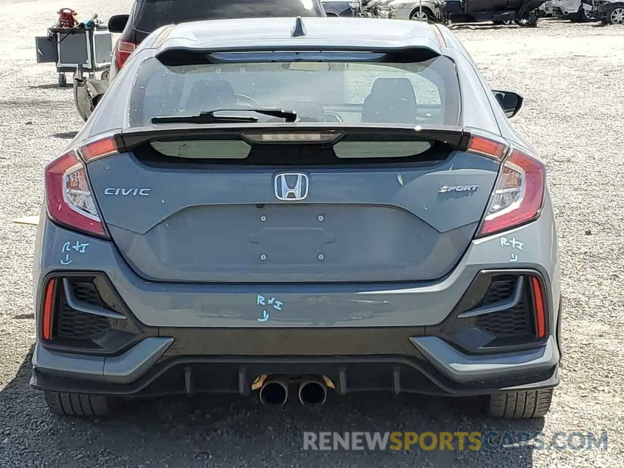 6 Photograph of a damaged car SHHFK7H42MU409188 HONDA CIVIC 2021