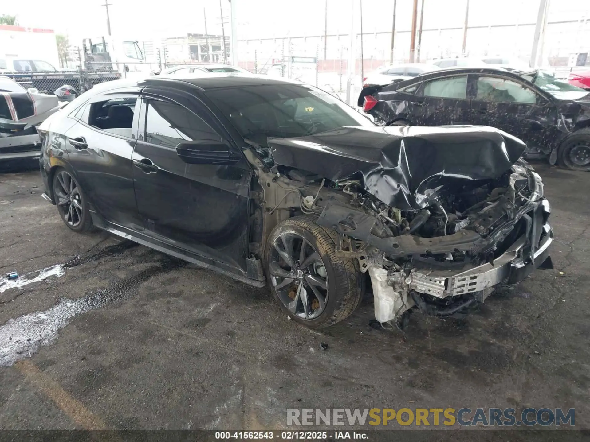 1 Photograph of a damaged car SHHFK7H42MU412995 HONDA CIVIC 2021