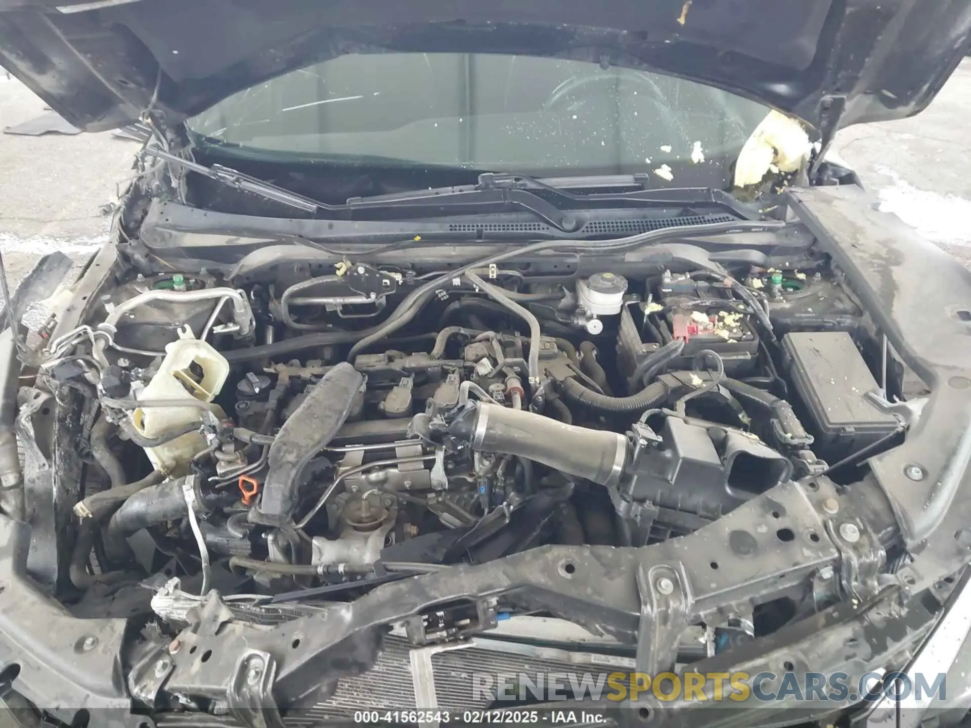 10 Photograph of a damaged car SHHFK7H42MU412995 HONDA CIVIC 2021