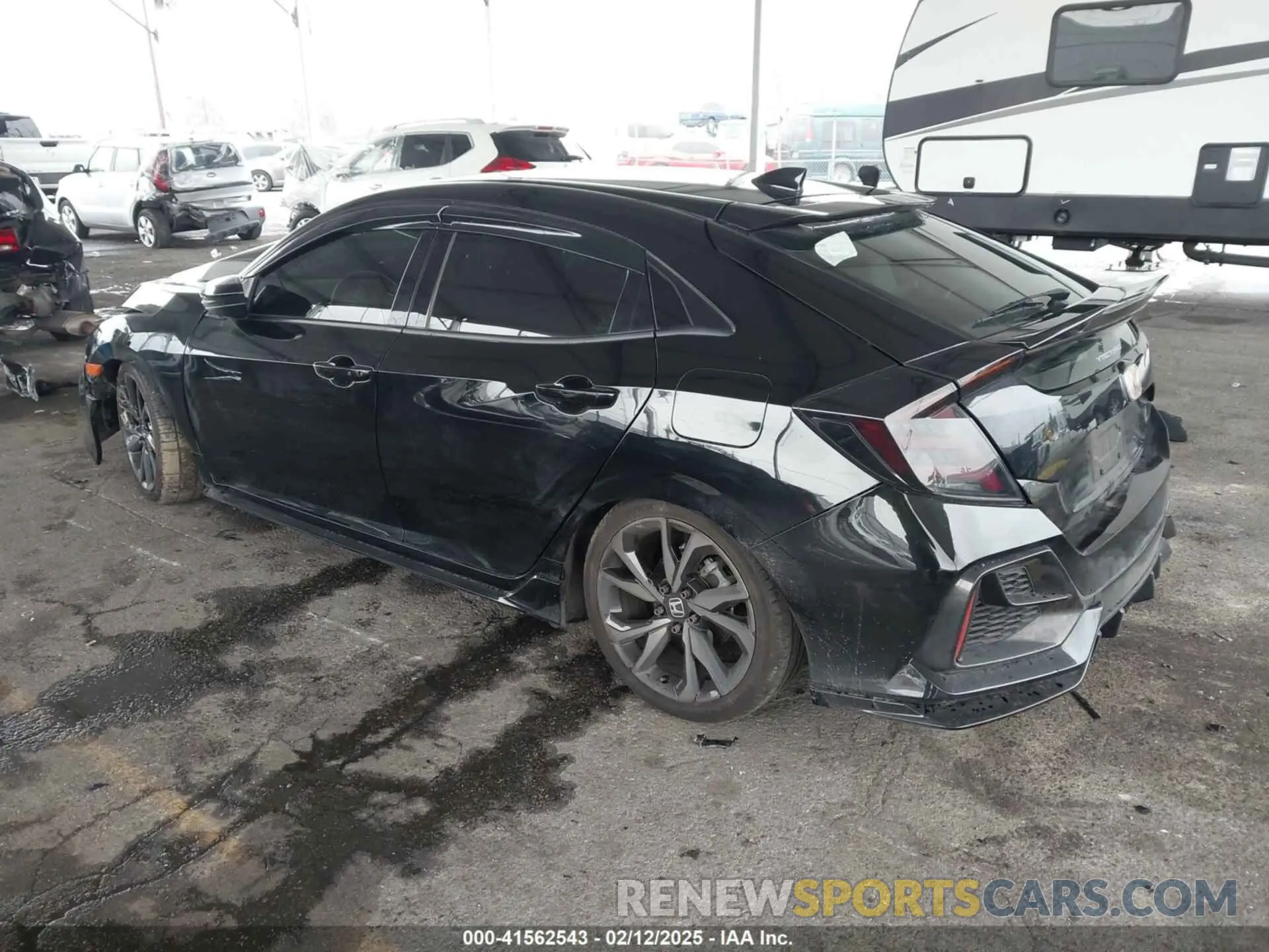 3 Photograph of a damaged car SHHFK7H42MU412995 HONDA CIVIC 2021