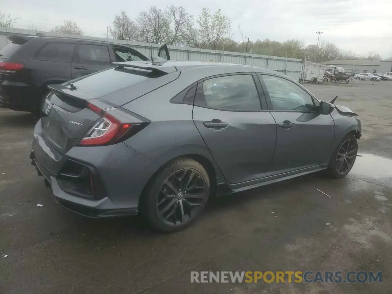 3 Photograph of a damaged car SHHFK7H42MU418974 HONDA CIVIC 2021