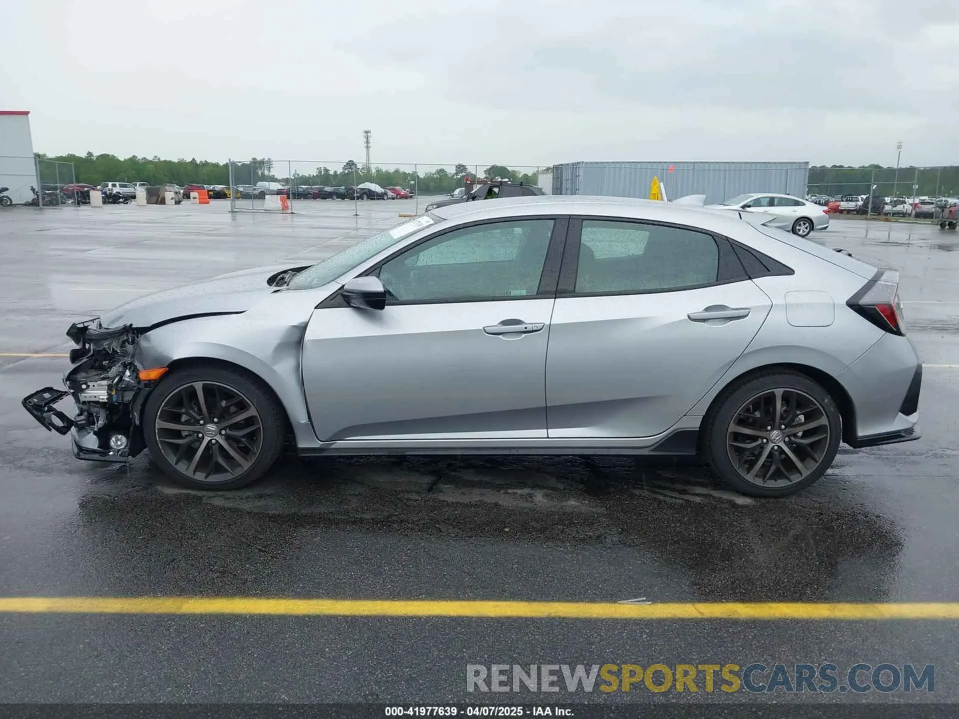 14 Photograph of a damaged car SHHFK7H42MU419753 HONDA CIVIC 2021