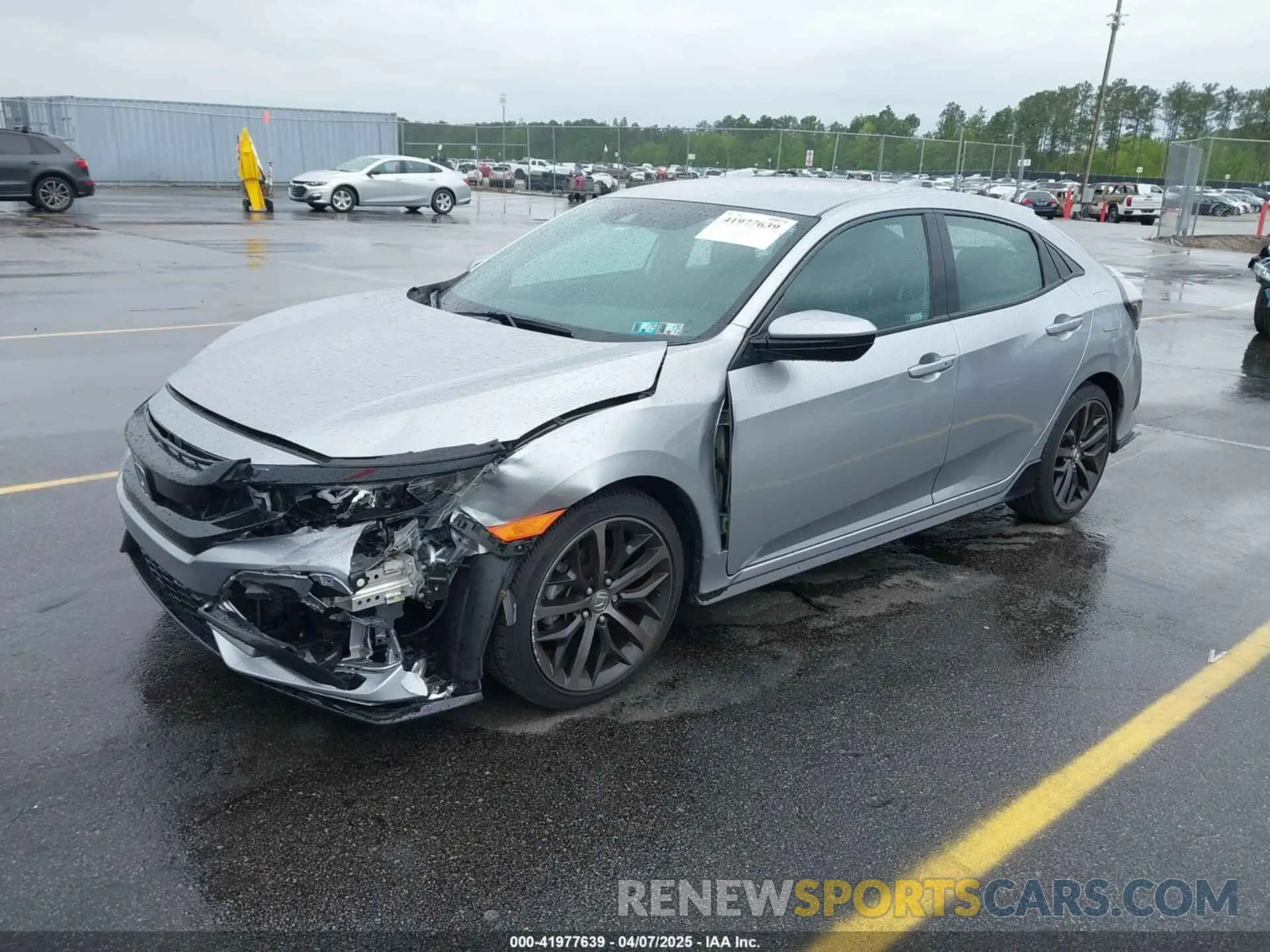 2 Photograph of a damaged car SHHFK7H42MU419753 HONDA CIVIC 2021